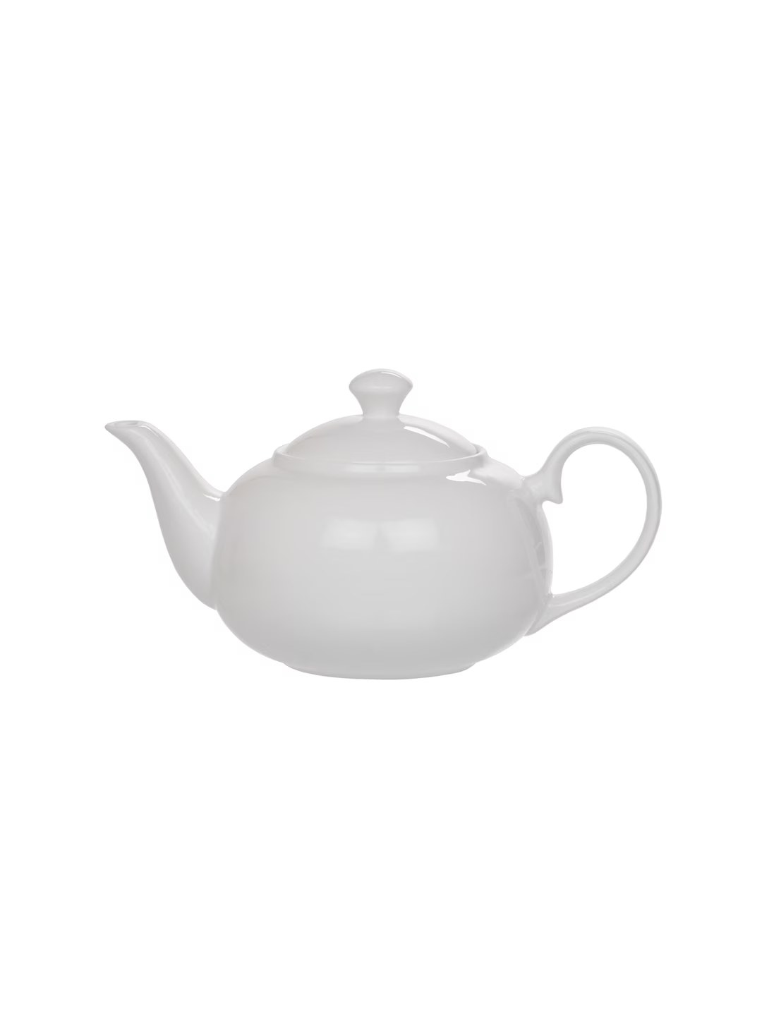 White Ceramic Tea Pot with Lid