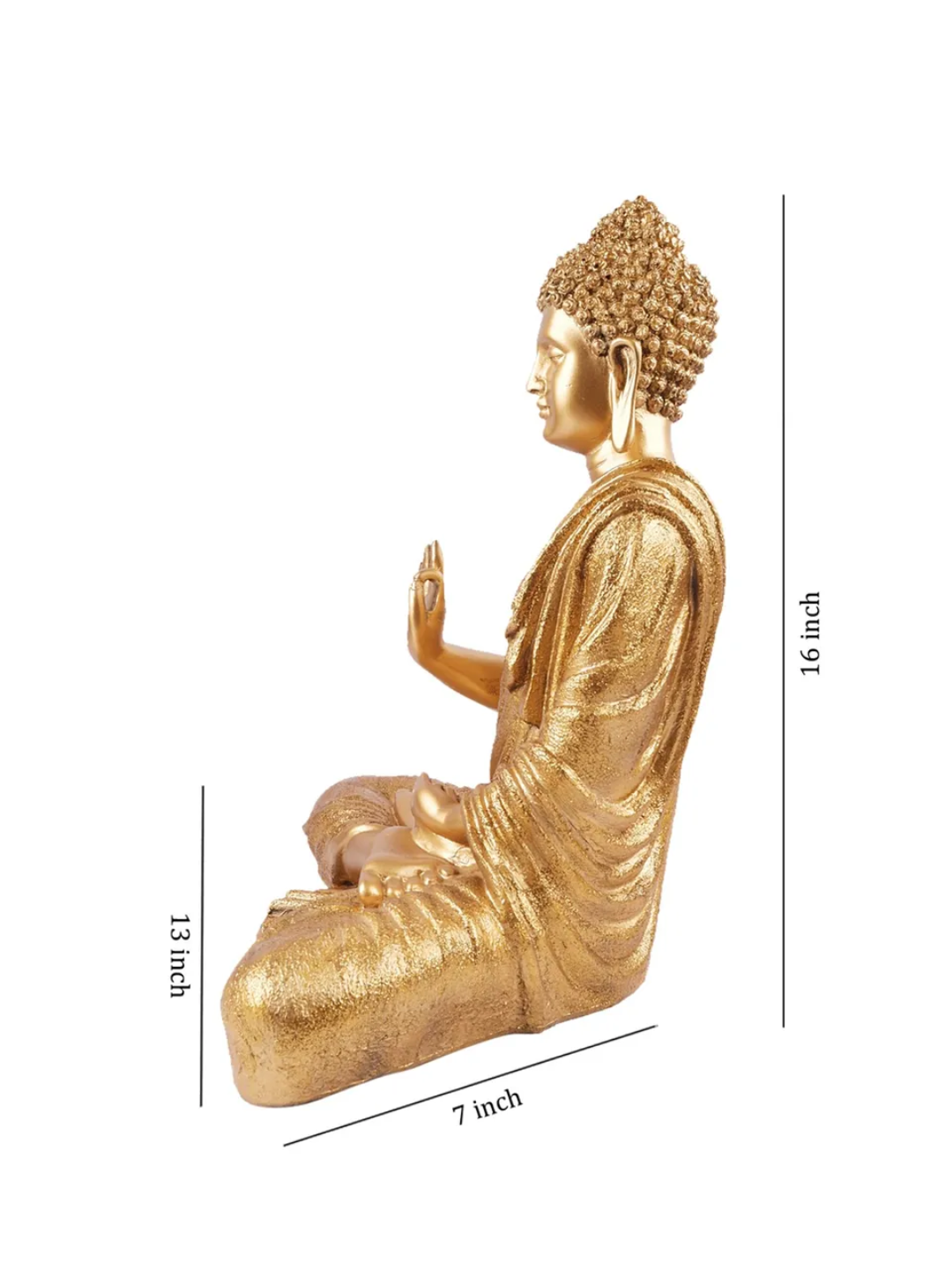 Premium Antique Finish Devine Buddha