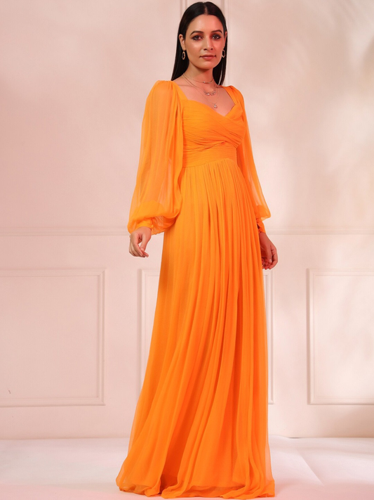 Chiffon Maxi Dress