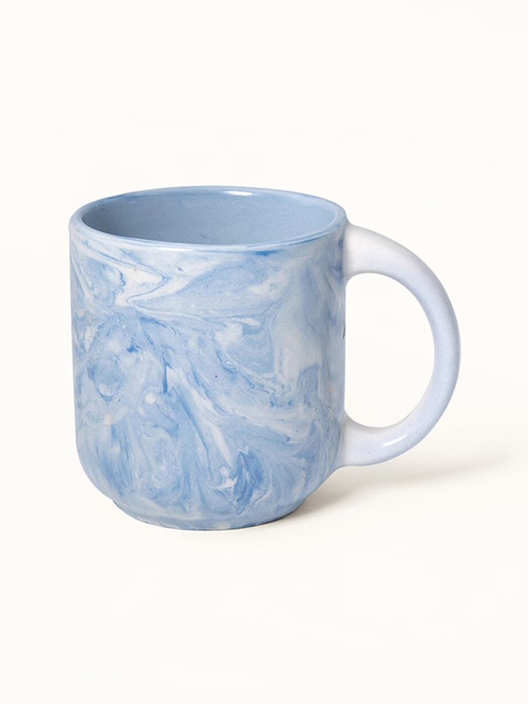 Blue Printed Ceramic Mug