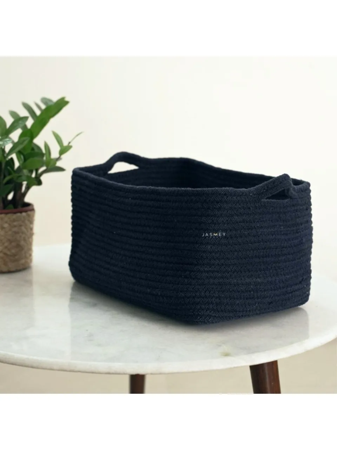 Storage Basket Rectangular Blue