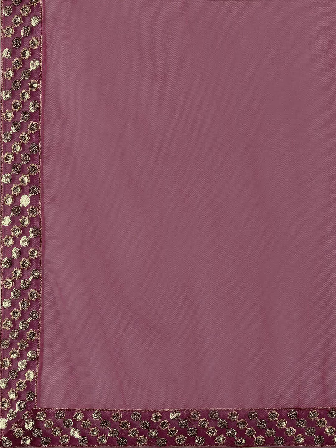 Embellished Sequinned Semi-Stitched Lehenga & Unstitched Blouse With Dupatta