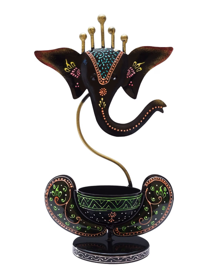 Multicoloured Handcrafted Ganesha Showpiece