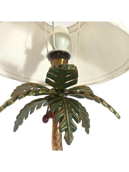 Tropical Oasis Antique Brass Camel Table Lamp