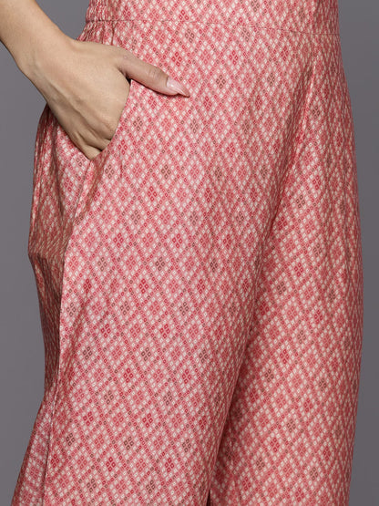 Floral Printed Regular Kurta with Trousers & With Dupatta